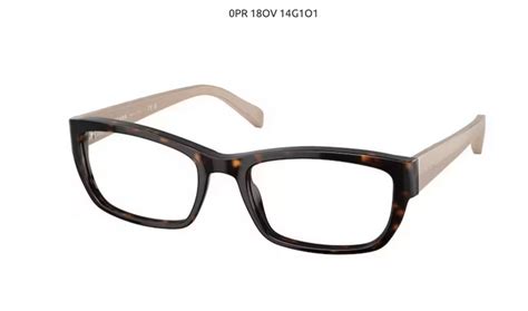 prada frames pr180v|PR 180V Eyeglasses Frames by Prada.